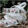 Order  Wedding Owl Ribbon - WANT IT ALL Bridal White